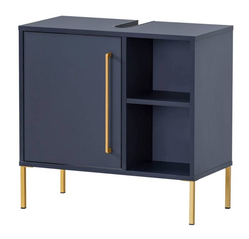 Lomadox Waschbeckenschrank KELLA-80 Bad Waschbeckenunterschrank in nachtblau, B/H/T: ca. 65,3/63,3/33,1 cm Lomadox Waschbeckenschrank KELLA-80 Bad Waschbeckenunterschrank in nachtblau, B/H/T: ca. 65,3/63,3/33,1 cm von Lomadox