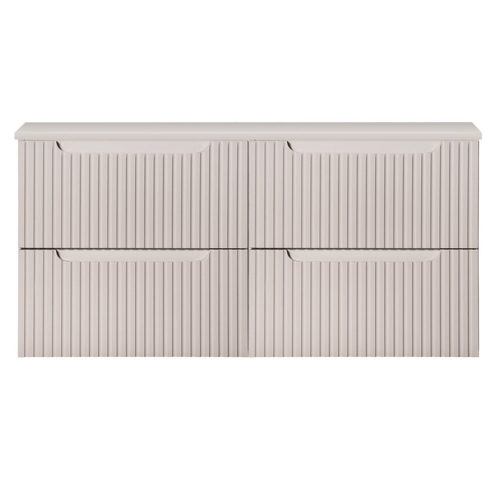 Lomadox Waschbeckenschrank NEWPORT-56-CASHMERE Waschtischunterschrank 120cm, kaschmir Lomadox Waschbeckenschrank NEWPORT-56-CASHMERE Waschtischunterschrank 120cm, kaschmir von Lomadox