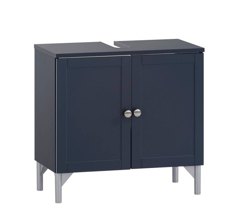 Lomadox Waschbeckenschrank JONA-80 60cm breit mit 2 Türen in blau Lomadox Waschbeckenschrank JONA-80 60cm breit mit 2 Türen in blau von Lomadox