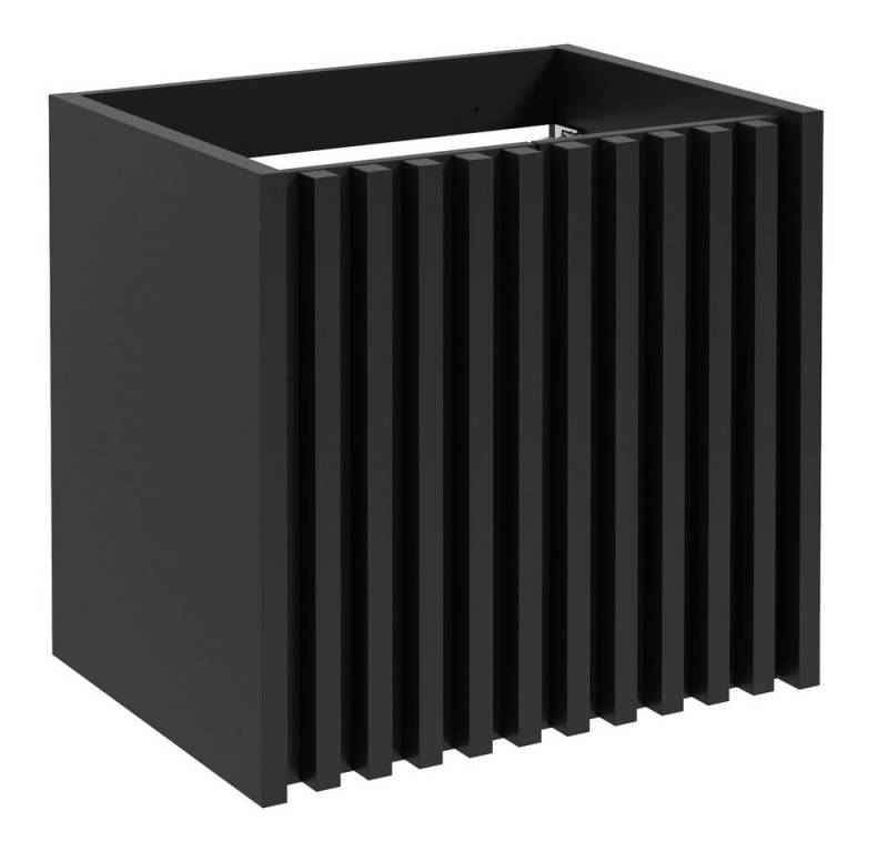 Lomadox Waschbeckenschrank NANTES-107 Waschtisch Unterschrank 60 cm schwarz Lamellen, 60/56/45 cm Lomadox Waschbeckenschrank NANTES-107 Waschtisch Unterschrank 60 cm schwarz Lamellen, 60/56/45 cm von Lomadox