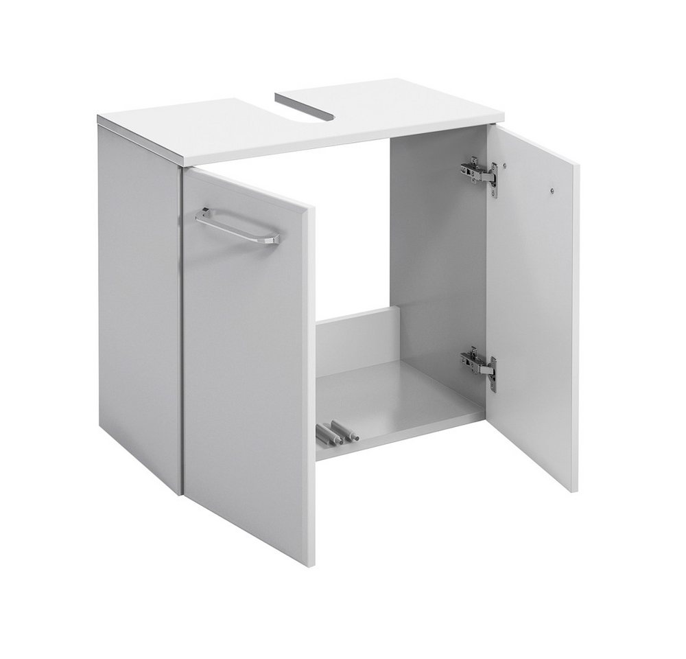 Lomadox Waschbeckenschrank QUEBEC-66 in weiß Hochglanz, B/H/T: ca. 60/53/33 cm Lomadox Waschbeckenschrank QUEBEC-66 in weiß Hochglanz, B/H/T: ca. 60/53/33 cm von Lomadox