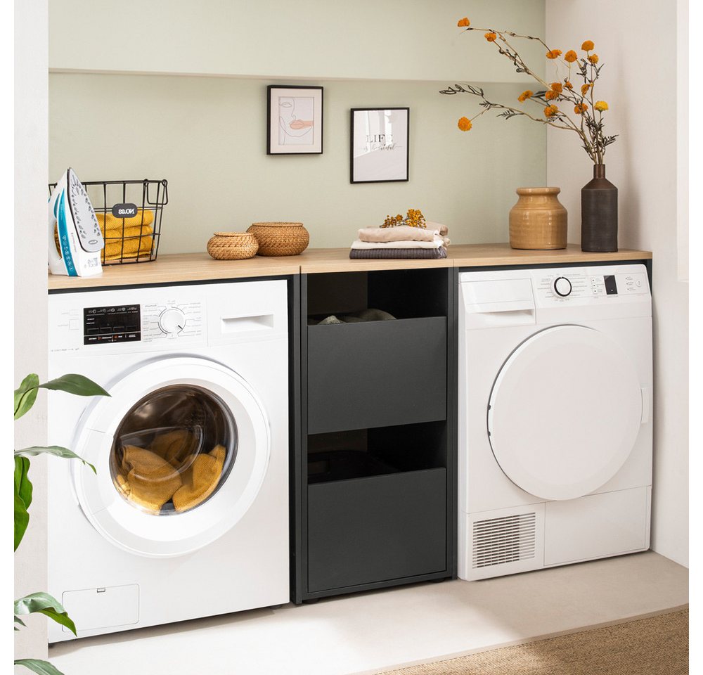 Lomadox Waschmaschinenumbauschrank STOBY-80 Hauswirtschaftsraum HWR Wäscheschrank Trocknerschrank grau Lomadox Waschmaschinenumbauschrank STOBY-80 Hauswirtschaftsraum HWR Wäscheschrank Trocknerschrank grau von Lomadox