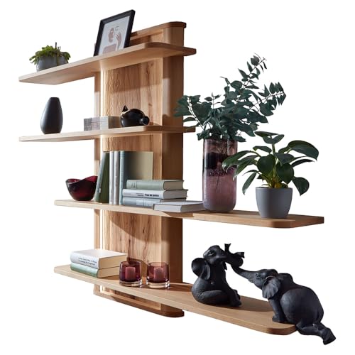 Lomadox Wohnzimmer Hängeregal Wandboard mit 160 cm Breite in Buche Buche massiv geölt, inkl. LED-Beleuchtung, mit 4 Ablageböden, Massivholz/Echtholz, Softclose, grifflos Lomadox Wohnzimmer Hängeregal Wandboard mit 160 cm Breite in Buche Buche massiv geölt, inkl. LED-Beleuchtung, mit 4 Ablageböden, Massivholz/Echtholz, Softclose, grifflos von Lomadox