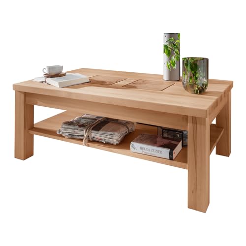 Lomadox Wohnzimmer Sofatisch Couchtisch 118x70cm, Kernbuche massiv geölt Lomadox Wohnzimmer Sofatisch Couchtisch 118x70cm, Kernbuche massiv geölt von Lomadox