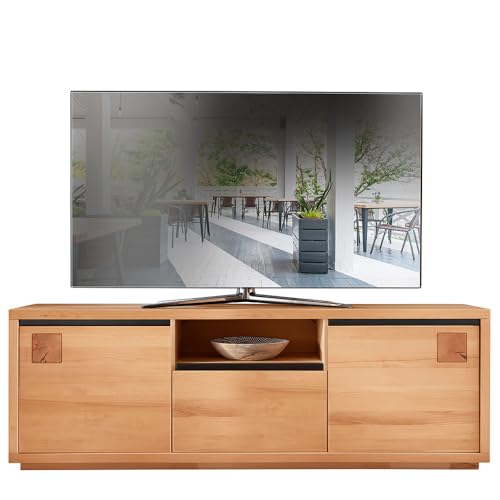 Lowboard 170 cm breit TV Board Fernsehschrank Fernsehtisch Unterschrank TV-Lowboard Fernsehmöbel in Buche massiv geölt Lowboard 170 cm breit TV Board Fernsehschrank Fernsehtisch Unterschrank TV-Lowboard Fernsehmöbel in Buche massiv geölt von Lomadox