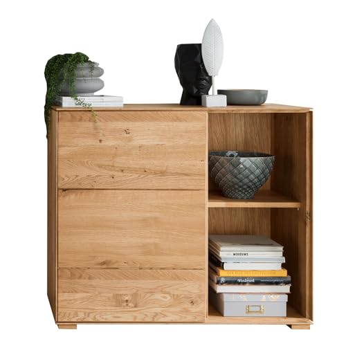 Sideboard Kommode 98cm, stehend oder hängend, Wildeiche massiv geölt Sideboard Kommode 98cm, stehend oder hängend, Wildeiche massiv geölt von Lomadox