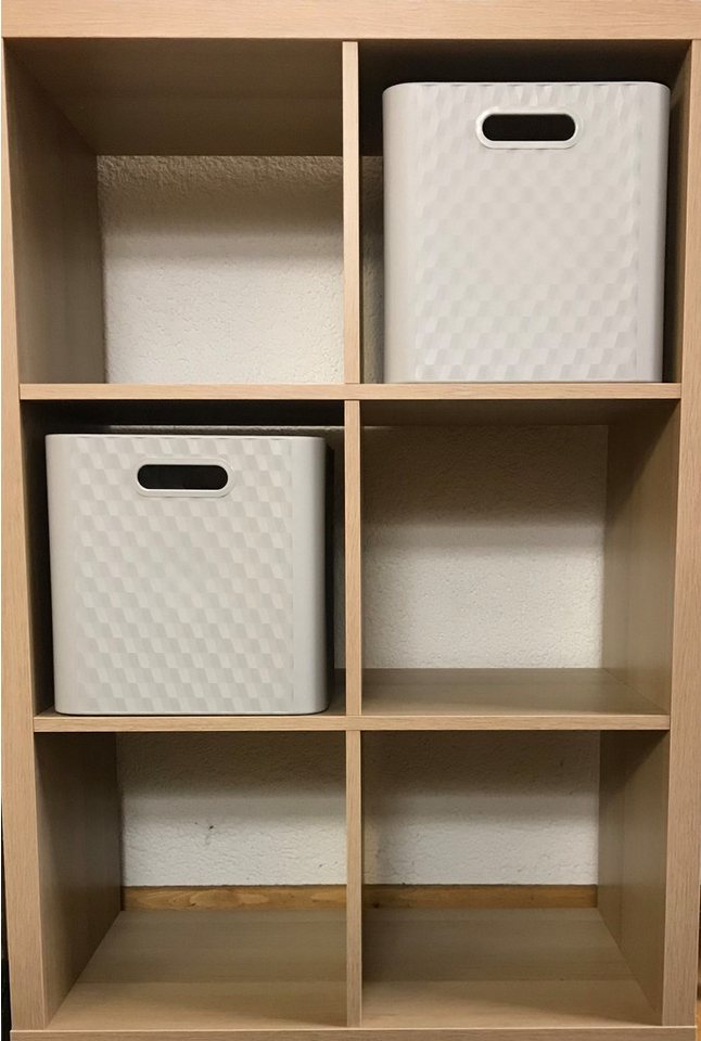 Lomatek Aufbewahrungsbox Kubus - Aufbewahrungsbox, Regalbox, kompatibel zur Kallax Serie von Lomatek