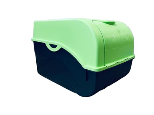 Lomatek Kartoffel Aufbewahrungsbox, 5L, Anthrazit/grün, Zwiebelbox, Gemüsebox, Gemüsebehälter, Obstbehälter, mit Deckel, stapelbar von Lomatek