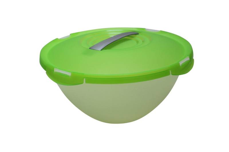 Lomatek Salatschüssel Schüssel 6l mit Deckel und Tragegriff von Lomatek