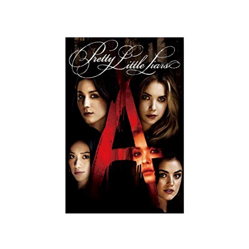 Pretty Little Liars TV-Poster Malen Leinwand Wandkunst und druckt Bilder für Wohnzimmer Dekor Druck auf Leinwand 50x70cm ungerahmt von Lomoko