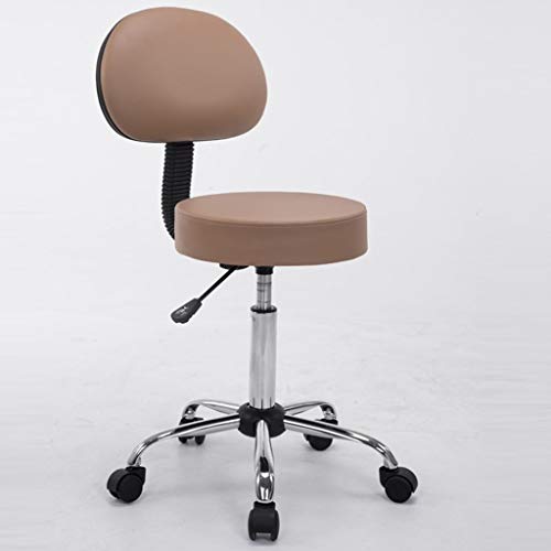 XJRHB Heben Hocker Barhocker Stuhl Schönheit Hocker Drehstuhl (Color : Gray) von Lomvieal