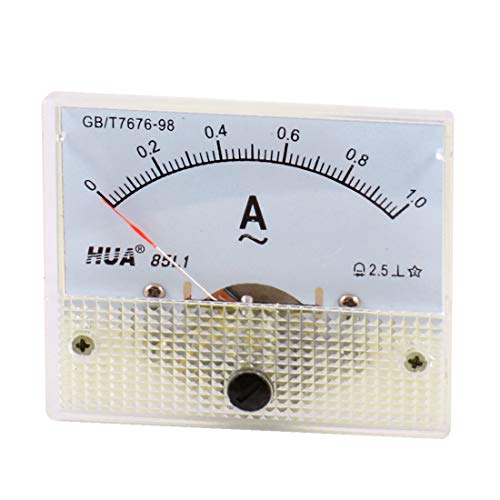 New Lon0167 Klasse 2.5 Vorgestellt 85L1 AC 0-1A zuverlässige Wirksamkeit Analoges Amperemeter-Messgerät für Rechtecke(id:707 bb 38f) von Lon0167