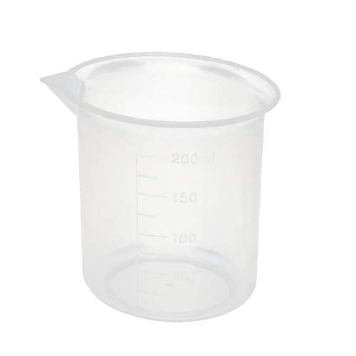 New Lon0167 Küche Labotary Vorgestellt 200mL Kunststoff Messbecher zuverlässige Wirksamkeit Krug Ausgießer Container(id:7e2 48 3d 08a) von Lon0167