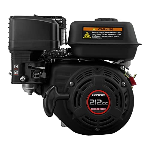 Loncin LC170F-2 20 mm Benzinmotor 7 PS 212 ccm Austauschmotor Rüttelplatte Kartmotor Einachser Austauschmotor von Loncin