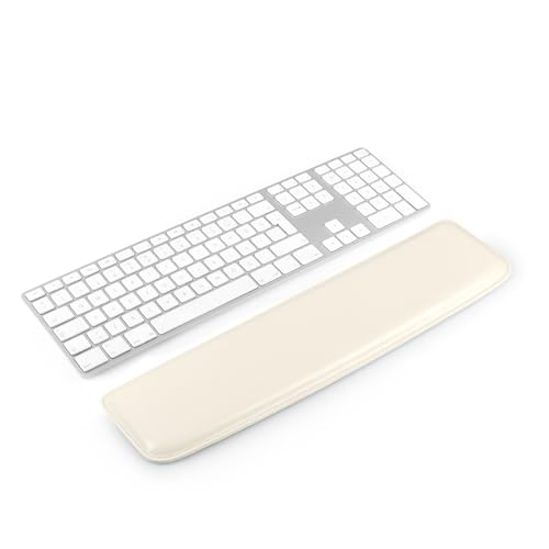Londo Echtes Leder Tastaturpad - Premium Ergonomische Unterstützung für Komfortables Tippen bei der Arbeit und zu Hause von Londo