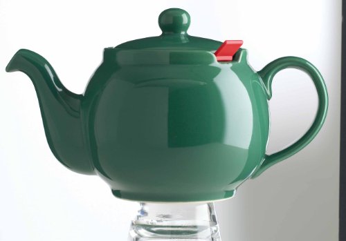 London Teapot Company Teekanne Chatsford für 2 Tassen mit rotem Filter, grün von London Teapot Company - Chatsford