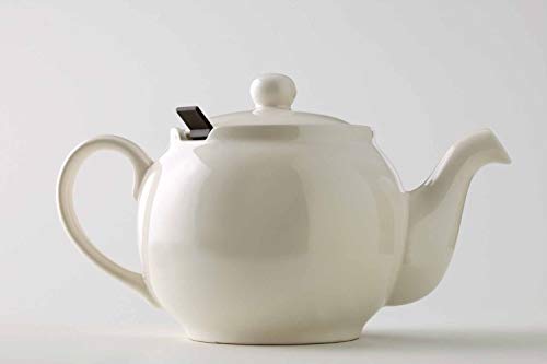 London Teapot Company Teekanne Chatsford für 4 Tassen mit braunem Filter, cremefarben von London Teapot Company - Chatsford
