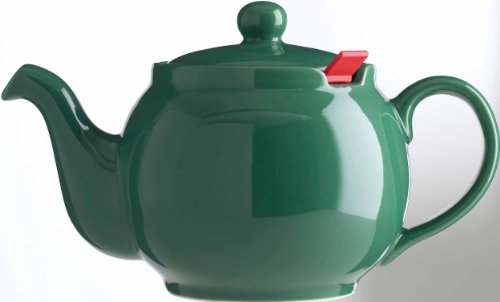 London Teapot Company Teekanne Chatsford für 4 Tassen mit rotem Filter, grün von London Teapot Company - Chatsford