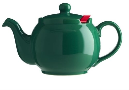 London Teapot Company Teekanne Chatsford für 6 Tassen mit rotem Filter, grün von London Teapot Company - Chatsford