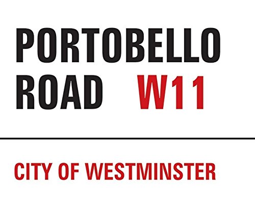 London Portobello Road 40 x 50 cm Leinwand Prints, Mehrfarbig von London 2012