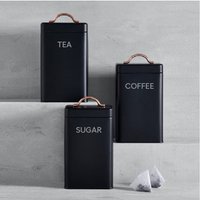 Tee Kaffee Zucker | 3Er-Set Einmachglas Bonbonniere Für Küchenschränke | Typ 4 von LondonDecal