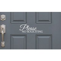 Bitte Keine Hereinholen - Positive, Lustige Eingang Haustür Vinyl Aufkleber Aufkleber, Wohnkultur. Tolle Geschenkidee von LondonsFinestDecals