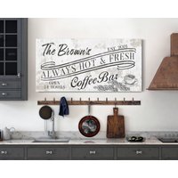 Personalisieren Sie Bake Shop Schild, Vintage Bäckerei Dekoration, Rustikale Zeichen, Küchen Wanddekor, Bauernhaus Bäckerei, Moderne Wandkunst von LoneStarWallArtCo