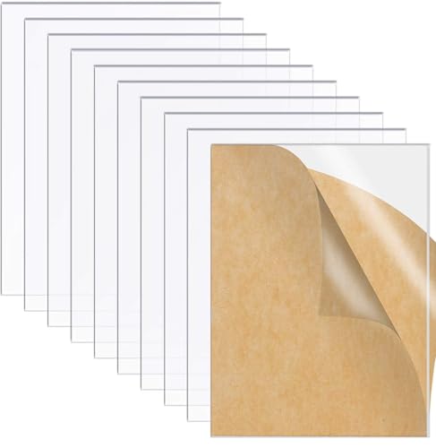 Marken Acrylglas Platte,Transparente Acryl Blätter Klare Plexiglas Platten Zeichen Acrylplatte für Bilderrahmen Glas Ersatz, 150 * 100 * 2mm,10 Stück von Lonely high heels