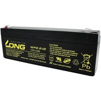 Long WP2.2-12 WP2.2-12 Bleiakku 12V 2.2Ah Blei-Vlies (AGM) (B x H x T) 178 x 66 x 34mm Flachstecker von Long