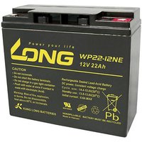 Long WP22-12NE WP22-12NE Bleiakku 12V 22Ah Blei-Vlies (AGM) (B x H x T) 181 x 167 x 76mm M5-Schrauba von Long