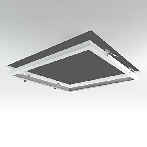 LongLife LED Panel Einbaurahmen 62x62cm weiß Deckeneinbau Montagerahmen für Rigipskartondecke von LongLife LED GmbH by HK