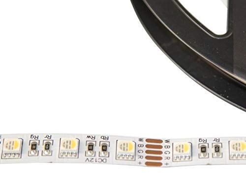 LED RGBW Strip SMD5050 24V 15W IP65 60 LED/m 7,5m mit Farbwechsel LED-Streifen Lichtband LED-Band Lichterkette Lichtstreifen Lichtleiste für den Innen-/Außenbereich von LongLife LED GmbH by HK