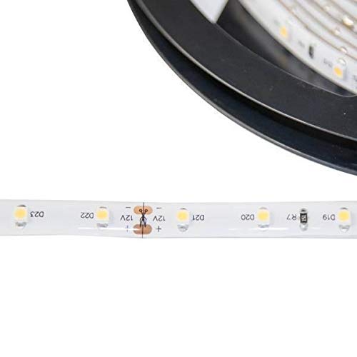 LED Strip SMD3528 DC12V 4,8W/m IP20 2700K 60 LED/m 5m Warmweiß LED-Streifen Lichtband LED-Band Lichterkette Lichtstreifen Lichtleiste für den Innenbereich von LongLife LED GmbH by HK