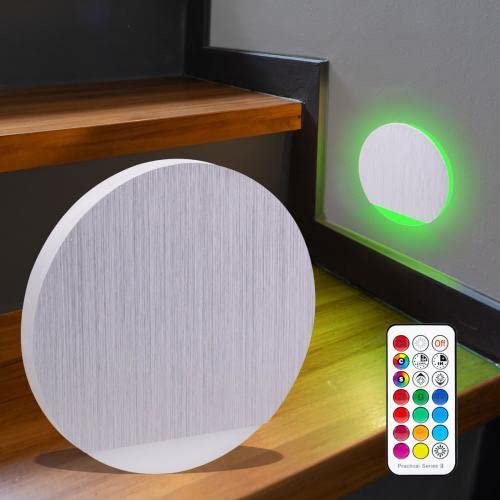 LongLife LED Stufenlicht 230V Treppenbeleuchtung rund Alu-gebürstet - Unterteil Lichtfarbe: RGB Warmweiß 3W Wandeinbauleuchte Stufenbeleuchtung Treppenlicht Wandleuchte… LongLife LED Stufenlicht 230V Treppenbeleuchtung rund Alu-gebürstet - Unterteil Lichtfarbe: RGB Warmweiß 3W Wandeinbauleuchte Stufenbeleuchtung Treppenlicht Wandleuchte… von LongLife LED GmbH by HK