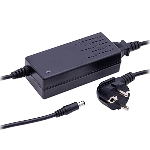 LongLife LED GmbH by HK Tischnetzteil schwarz 60W 12V 5A Hohlstecker 5.5/2.1mm EU-Plug Festspannung 1.2 Meter langes Kabel von LongLife LED GmbH by HK