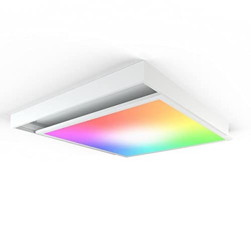 LongLife LED Panel Aufbaurahmen Click 60x60cm weiß Aufputz Montagerahmen von LongLife LED GmbH by HK