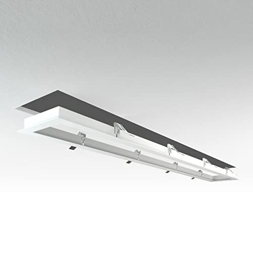 LongLife LED Panel Einbaurahmen 120x15cm weiß Deckeneinbau Montagerahmen für Rigipskartondecke von LongLife LED GmbH by HK