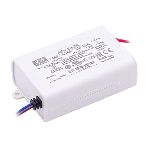 Mean Well APV-25-24 LED Netzteil 25.2W 24V 0.7A IP42 Schaltnetzteil CV Mean Well APV-25-24 LED Netzteil 25.2W 24V 0.7A IP42 Schaltnetzteil CV von LongLife LED GmbH by HK