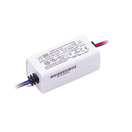 Mean Well APV-8-12 LED Netzteil 8.04W 12V 0.67A IP42 Schaltnetzteil CV von LongLife LED GmbH by HK