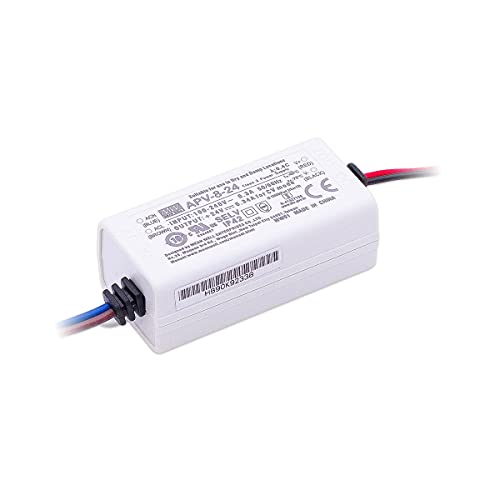 Mean Well APV-8-24 LED Netzteil 8.16W 24V 0.34A IP42 Schaltnetzteil CV von LongLife LED GmbH by HK