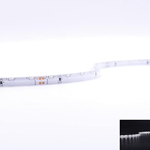 SideView Kaltweiß 24V LED Streifen 5M 5W/M 60LED/M 8mm IP65 6000K Frei biegbar flexibler LED Strip für den Innenbereich geeignet 120° Abstrahlwinkel Flexband SideView Kaltweiß 24V LED Streifen 5M 5W/M 60LED/M 8mm IP65 6000K Frei biegbar flexibler LED Strip für den Innenbereich geeignet 120° Abstrahlwinkel Flexband von LongLife LED GmbH by HK