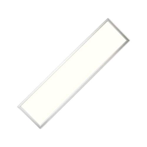 LED Panel 120x30cm 40W neutralweiss 4000K Deckenleuchte, Büroleuchte, LED-Leuchte, schmale Deckenlampe, Flurleuchte 3600 Lumen flach stromsparend LED-Leuchte für Besprechungsräume von LongLife LED