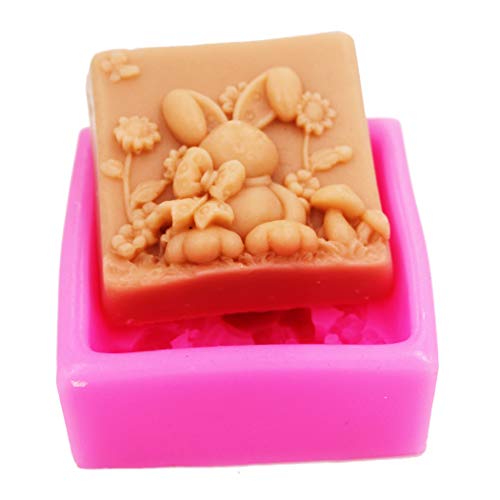LC Kaninchen Silikonformen Handgemachte Seifenformen Silikonform Seife DIY Form von Longcang mold