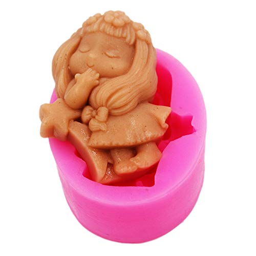 LC Mädchen Silikonformen Handgemachte Seifenformen Silikonform Seife DIY Form LC Mädchen Silikonformen Handgemachte Seifenformen Silikonform Seife DIY Form von Longcang mold