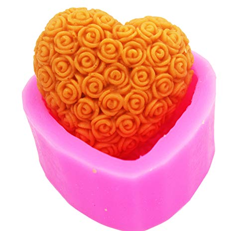 LC Rose Silikonformen Handgemachte Seifenformen Silikonform Seife DIY Form Kuchen Formen LC Rose Silikonformen Handgemachte Seifenformen Silikonform Seife DIY Form Kuchen Formen von Longcang mold