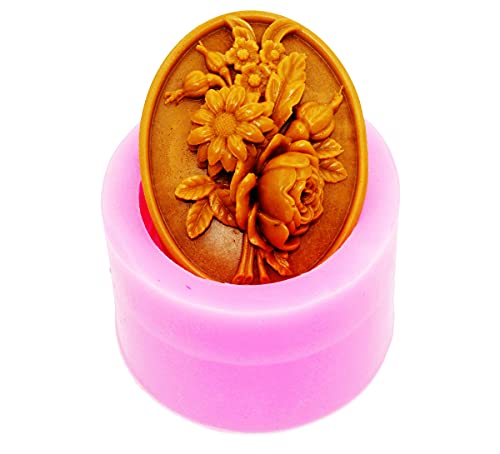 LC Silikonform in Blumenform, handgefertigte Seifenformen aus Silikon, Seifenformen für Seife, DIY Form zum Backen, Kuchen, Schokolade LC Silikonform in Blumenform, handgefertigte Seifenformen aus Silikon, Seifenformen für Seife, DIY Form zum Backen, Kuchen, Schokolade von Longcang mold