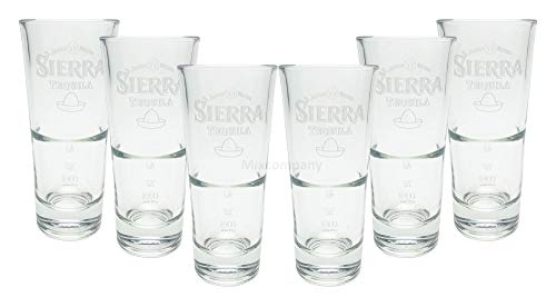 6 Si Sierra Tequila Longdrink Gläser Glas Longdrinkgläser Neu von Longdrinkgläser