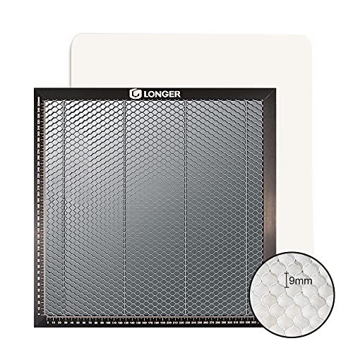 Longer Honeycomb Working Table Kit - Perfekt für Gravierer, bietet schnelle Wärmeableitung und Desktop-Schutz, kompatibel mit den meisten Lasergravurmaschinen, 39,9 x 39,9 cm Longer Honeycomb Working Table Kit - Perfekt für Gravierer, bietet schnelle Wärmeableitung und Desktop-Schutz, kompatibel mit den meisten Lasergravurmaschinen, 39,9 x 39,9 cm von Longer