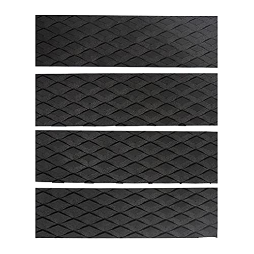 Longlasting 4PCS Gear Surfboard Grip Pad Surfbrett Anti-Rutsch-Matte Surfbrett-Traktionspad Eva Anti-Rutsch-Surfbrett Surfmatte Decking Sheet Anti-Rost-Traktionspad von Longlasting
