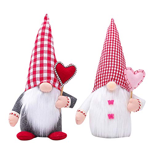 2 Stück Muttertag Deko Mama Wichtel Frühling Figuren Frühlingsdeko Geschenke Muttertag Deko Puppe Wichtel Figuren zum Muttertag Geburtstagsgeschenk für Mama, Geschenk für Frauen, Mutter von Longra